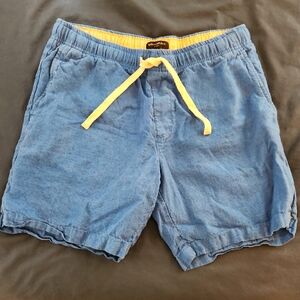 Mens Drawstring Blue Shorts